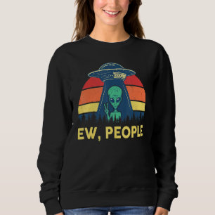 Ew People Retro Alien Costume Kids Youth Vuxnas U T Shirt
