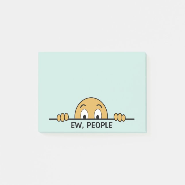 Ew-personer är besynnerliga post-it block (Framsida)