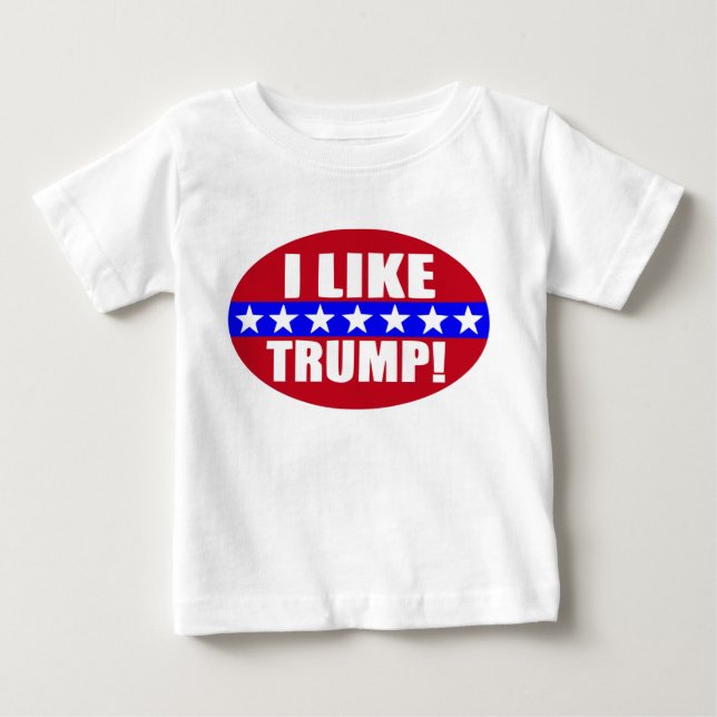 EW stil - dONALD tRUMP E T Shirt (Framsida)