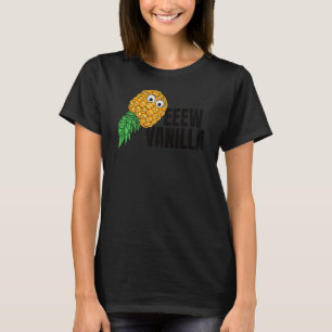 Ew Vanilla Surprisad Swinger uppifrån och ned Pine T Shirt