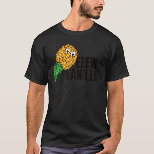 Ew Vanilla Surprisad Swinger uppifrån och ned Pine T Shirt (Framsida)
