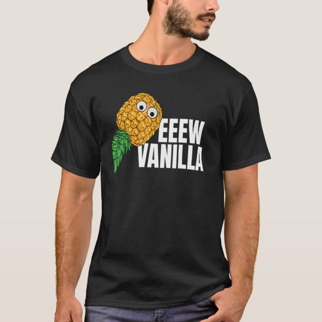 Ew Vanilla Swinger uppifrån och ned Pineapple Mana T Shirt (Framsida)