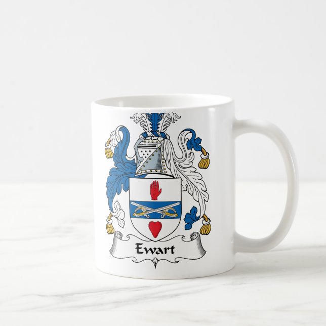 Ewart familjvapensköld kaffemugg (Höger)