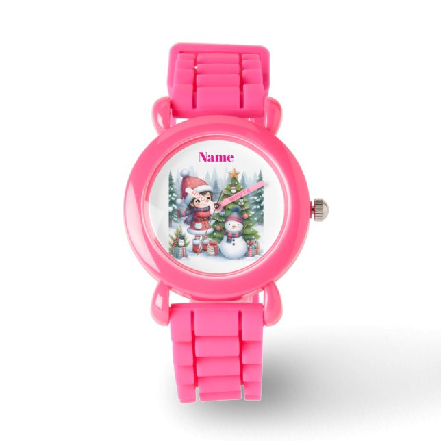 eWatch - Christmas watch personalised for kids Armbandsur (Framsida)