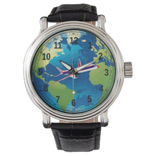 eWatchklocka (världen reser), Armbandsur