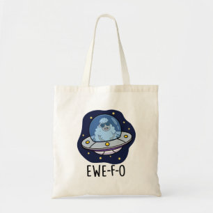 Ewe-F-O Funny UFO Pun Tygkasse