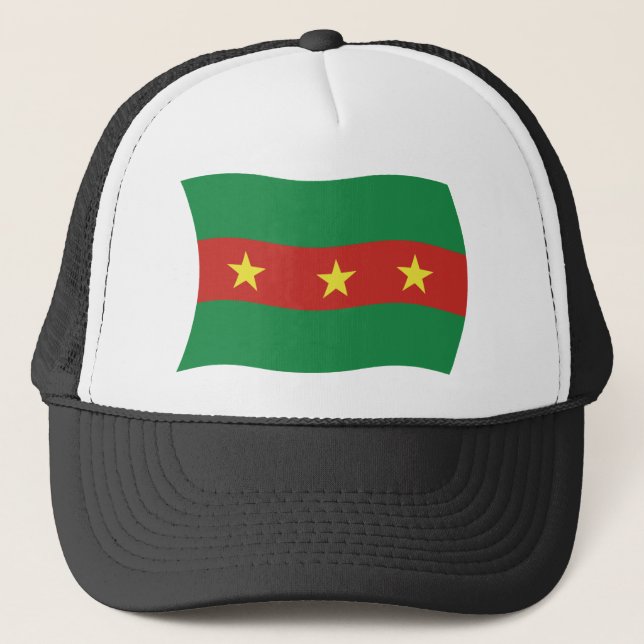 Ewe People Flagga Hat Truckerkeps (Framsida)