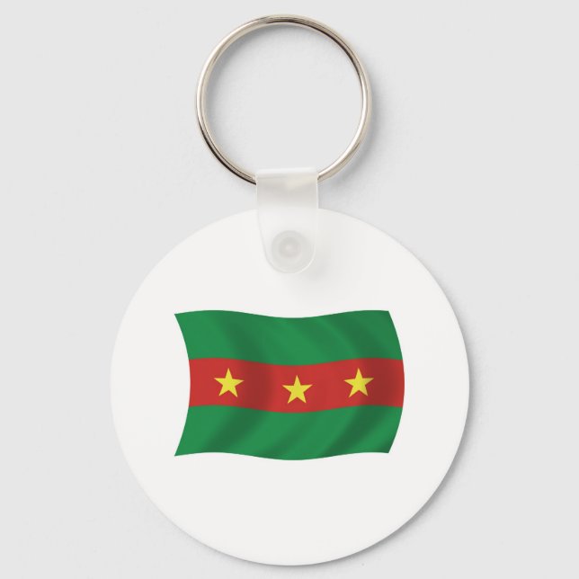 Ewefolkets Flagg Nyckelring (Framsida)