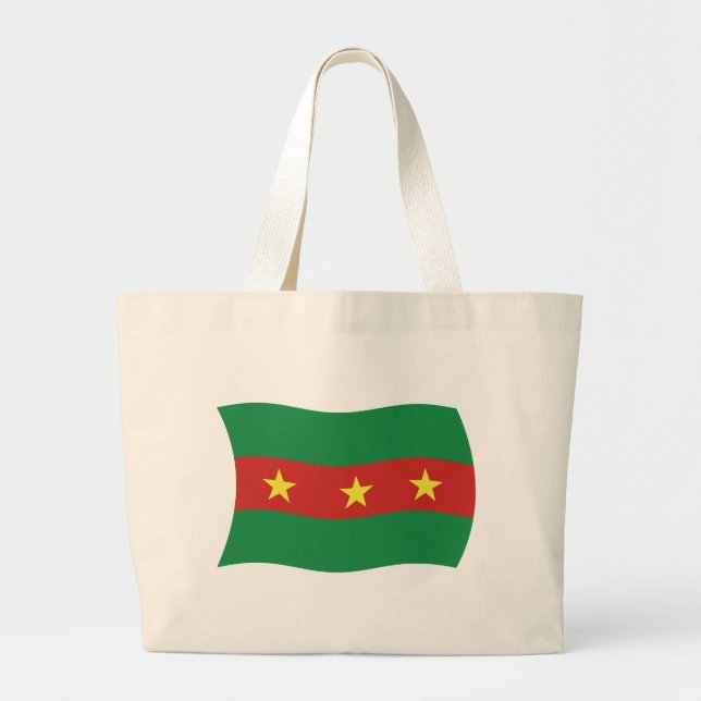 Ewefolkets flagg Totebag Jumbo Tygkasse (Framsidan)