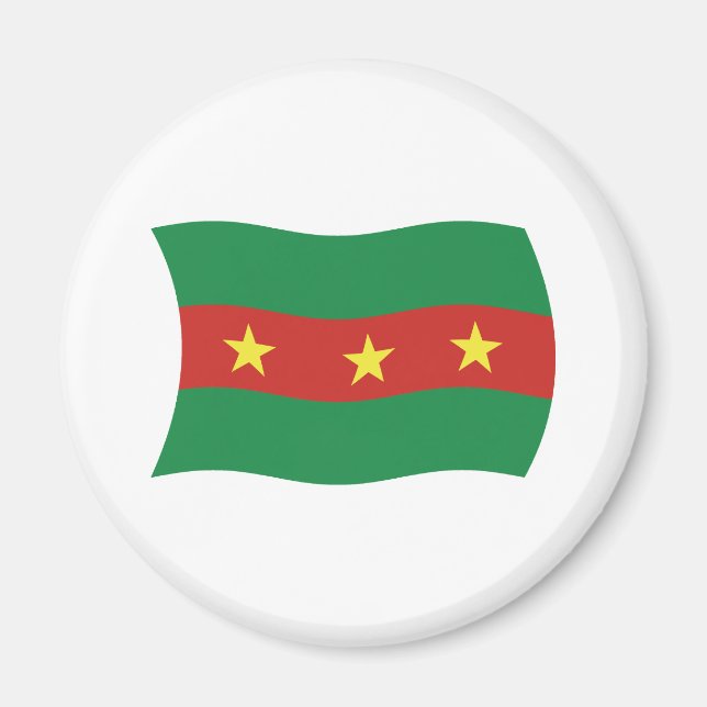 Ewefolkets Flagga Magnet (Framsidan)