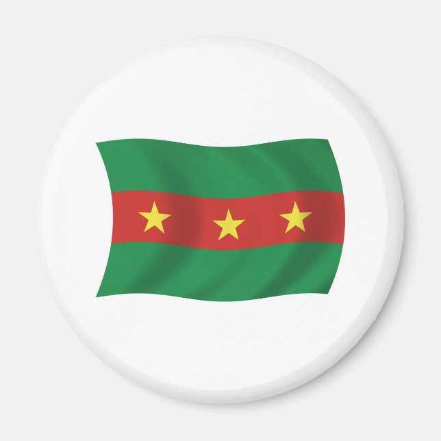 Ewefolkets Flagga Magnet (Framsidan)