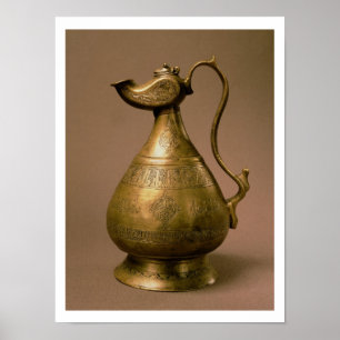 Ewer från Nakhtchivan, Persia, 1190 (586 Hijra) (e Poster