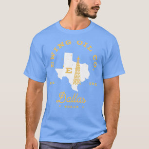 Ewing Oil Co Dallas Texas Est 1930 T Shirt
