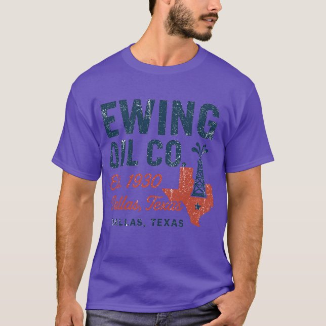 EWING OLJEBOLAG T SHIRT (Framsida)