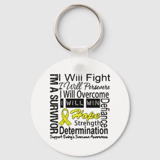 Ewing Sarcoma Perfar Fight Overcome Win Nyckelring
