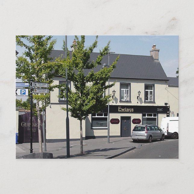 Ewings Pub, Haymarket, Carlow town, Ireland Vykort (Framsida)