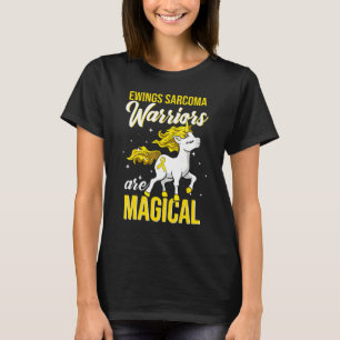 Ewings Sarcoma Awareness Warrior Unicorn T Shirt