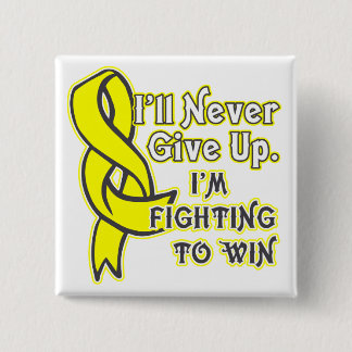 Ewings Sarcoma Cancer Jag kommer aldrig att Ge upp Knapp