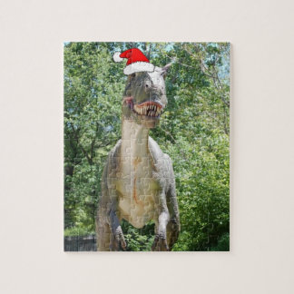 EX Dinosr på Jultomten Hat Pussel