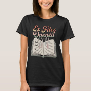 Ex-filer öppnade Gnistrande relationsarkiv T Shirt