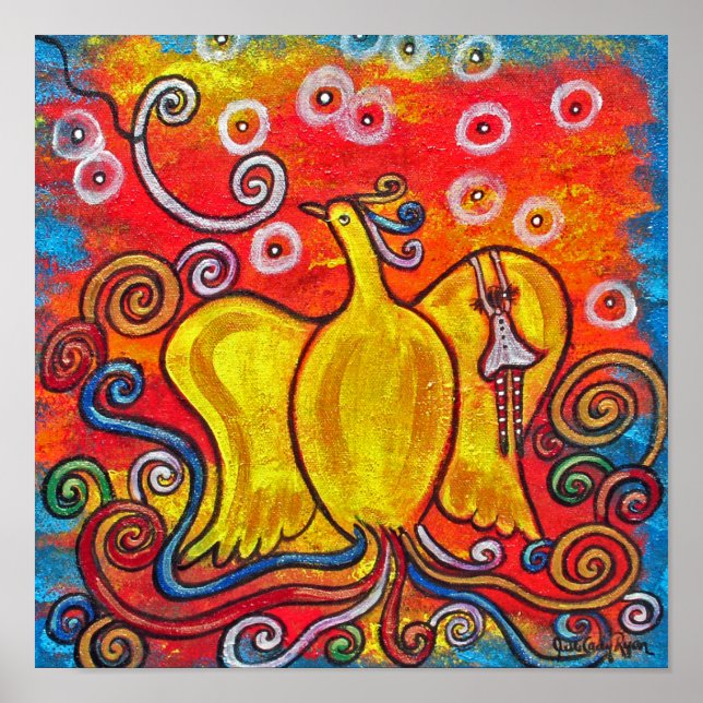 Ex Flammis Clarior, Out-Flame, Brightness Poster (Framsidan)