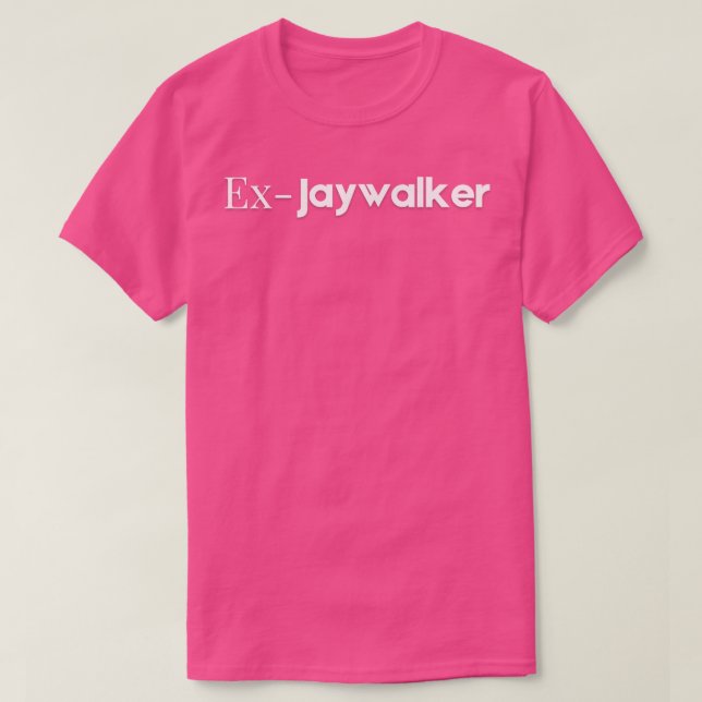 Ex Jaywalker T Shirt (Design framsida)