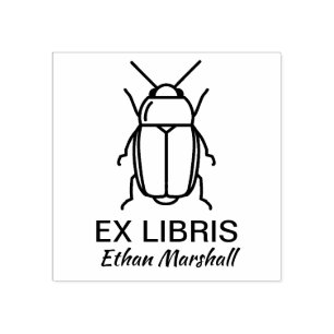 Ex Libris - Beetle/Kryp Stämpel