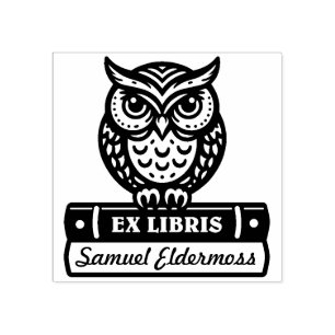 Ex Libris - Bokar väktare Stämpel