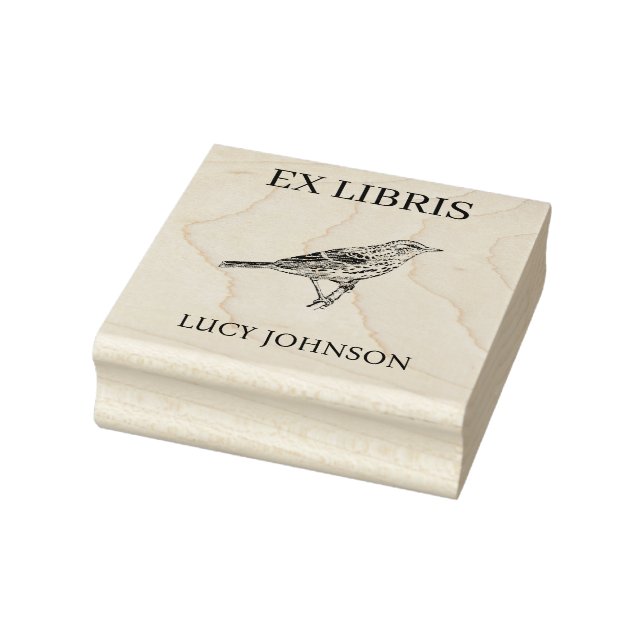 EX LIBRIS Bokmärke | Personligt Bibliotek Bok  Stämpel (Stämpel)