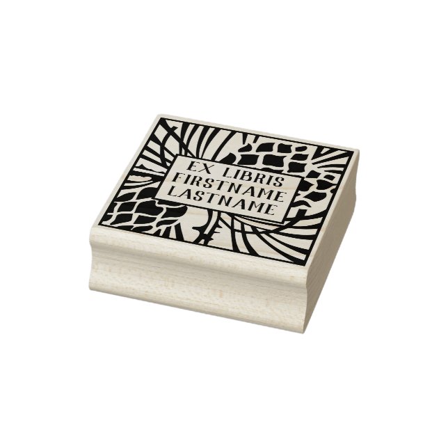 Ex Libris bokplåt Stämpel (Stämpel)