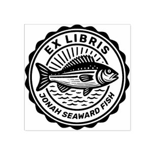 Ex Libris - Fisk Stämpel