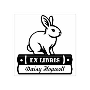 Ex Libris - kanin Stämpel