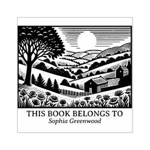 Ex Libris - Landsbygdens landskap 02 Stämpel