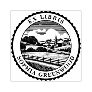 Ex Libris - Landsbygdens landskap 06 Stämpel