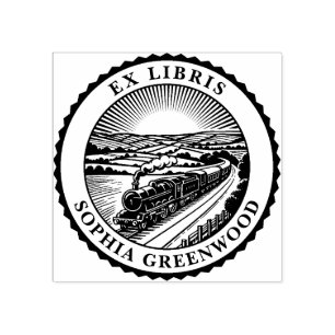 Ex Libris - Landsbygtåg Stämpel