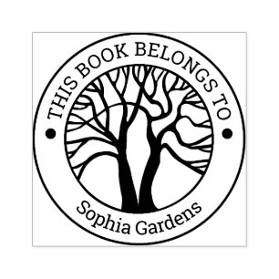 Ex Libris - Livets träd Stämpel