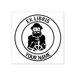 Ex libris-säljare eller bokplåt stämpel