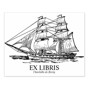 Ex Libris - Segment Frakt (brig) Stämpel