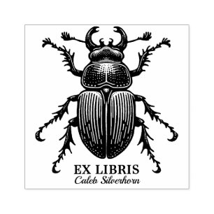 Ex Libris - Stag Beetle Stämpel