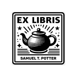 Ex Libris - Tea Party Stämpel