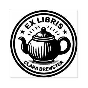 Ex Libris - Tea Pot Stämpel