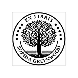 Ex Libris - Träd Stämpel