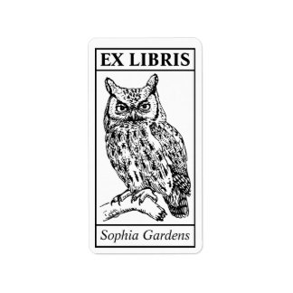 Ex Libris - Uggla Adressetikett