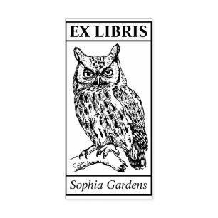 Ex Libris - Uggla Stämpel