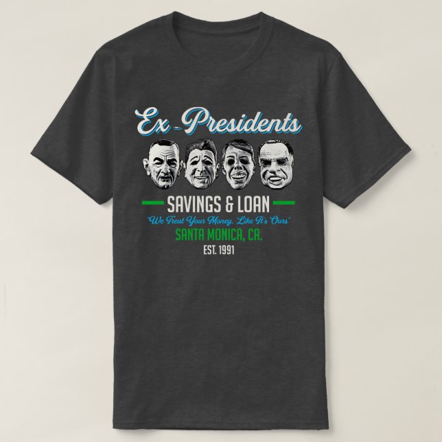 Ex-talmän Sparade lån T Shirt (Design framsida)