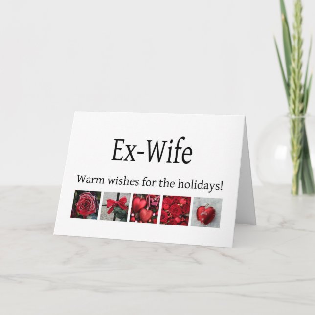 Ex-Wife-julkort Helgkort (Framsida)