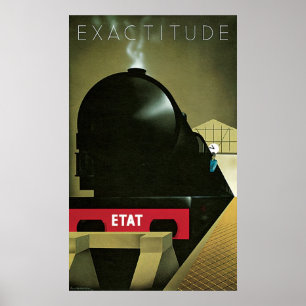 Exactice Tåg Poster