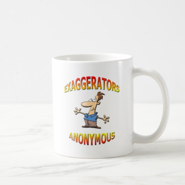 Exaggerators anonymt bylte kaffemugg (Höger)
