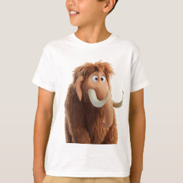 Exakt förhistorisk: Cute Wooly Mammoth Friend T Shirt