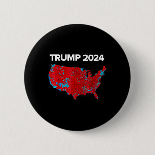 Exakt Karta av valresultatet 2024 Trump Mega Knapp